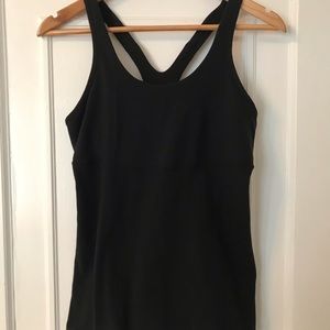 Black Lululemon Workout Tank Top